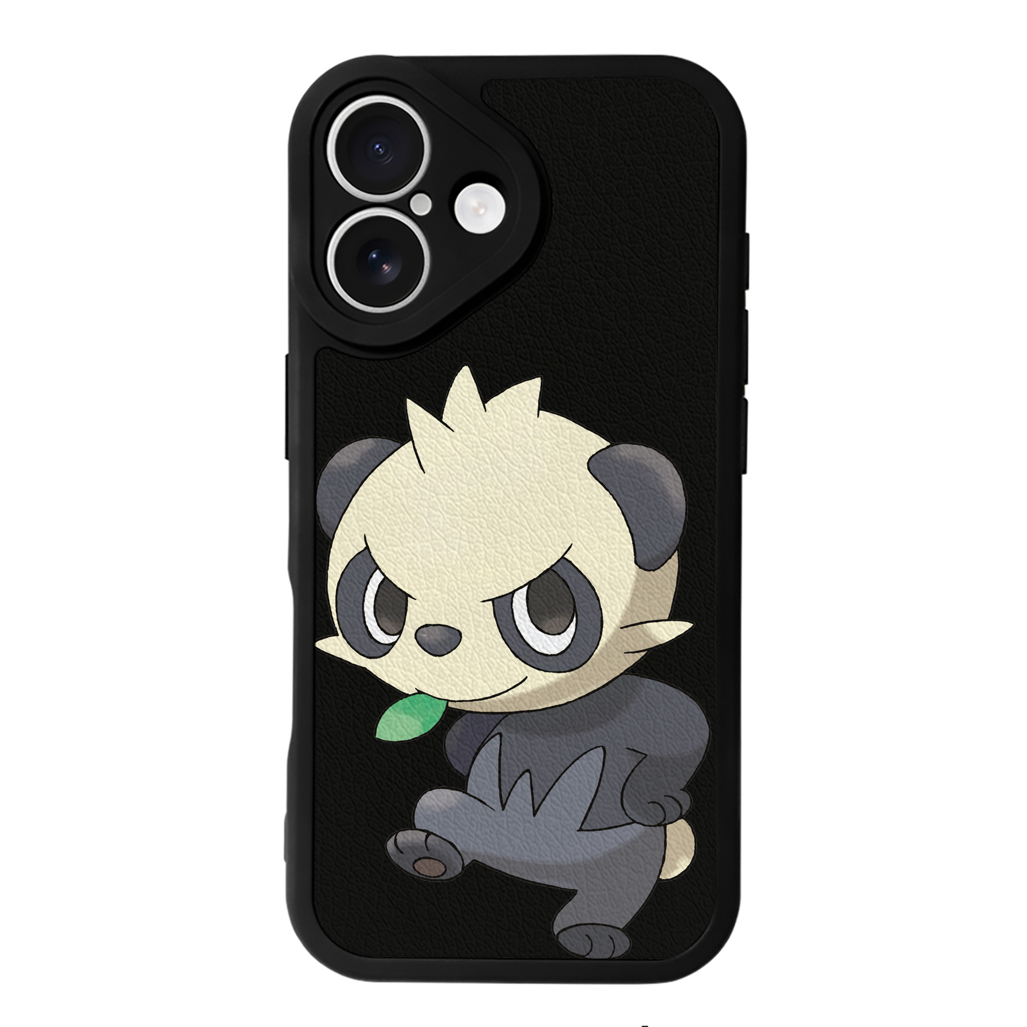 （画像用） ポケットモンスター Pokémon 【iPhone 16シリーズ対応】シリコンスマホケース（レザー調） 材質：シリコン